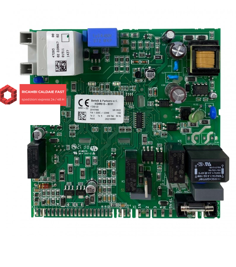 Scheda elettronica HDIMS13-BE01 caldaia Beretta Ciao AT