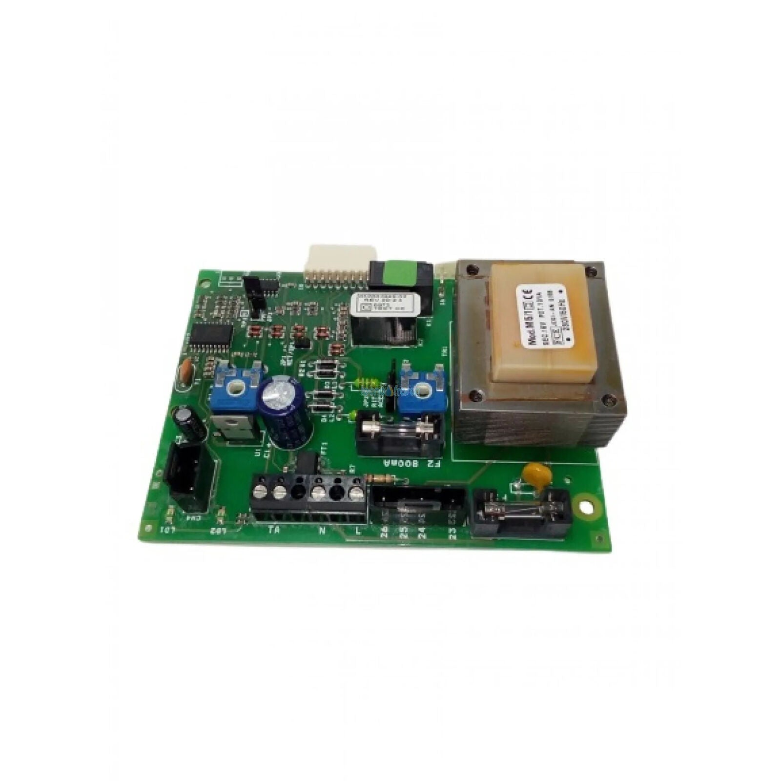 scheda elettronica verde
