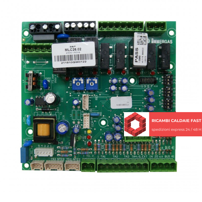 Scheda MLC26.02 3022080 ex 1026712