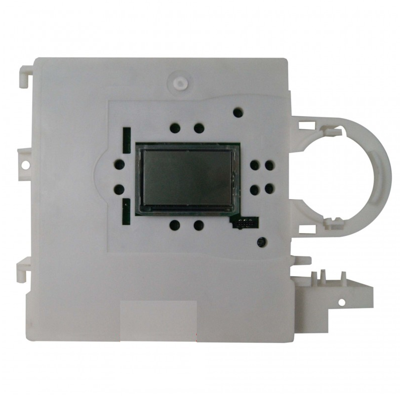 scatola elettronica bianca con display abm01