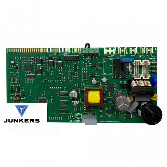 scheda elettronica di controllo verde per caldaia Junkers