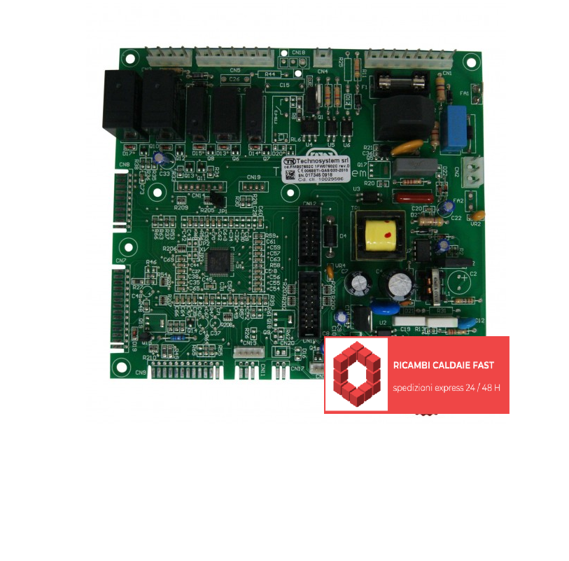 Scheda Elettronica AB07B Caldaia Riello 4366191 Family AR KIS, Family Externa