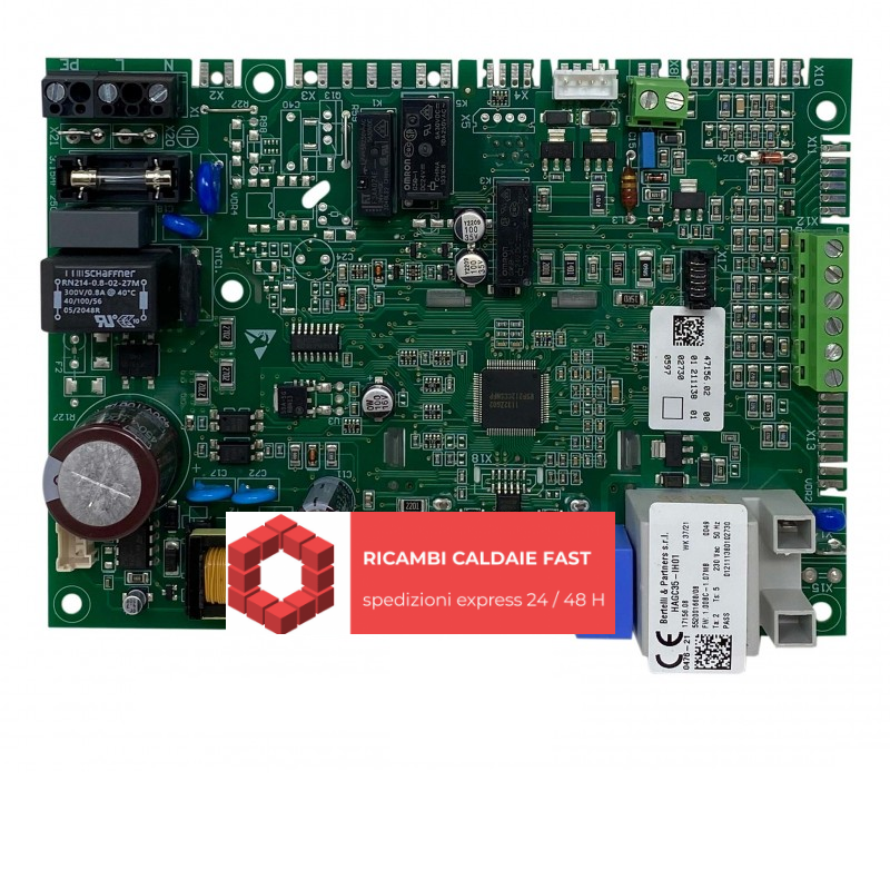 Scheda B&P HAGC35-IH01 caldaia Italtherm City Class 230 V 50 Hz