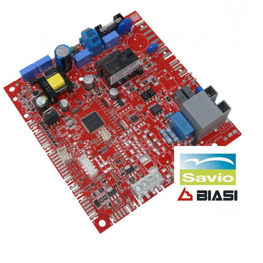 scheda elettronica rossa gruppo giordano per caldaie Savio Biasi