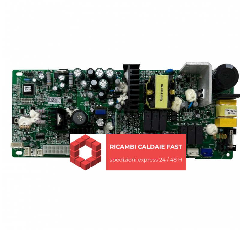scheda elettronica verde per vaillant 0010033311