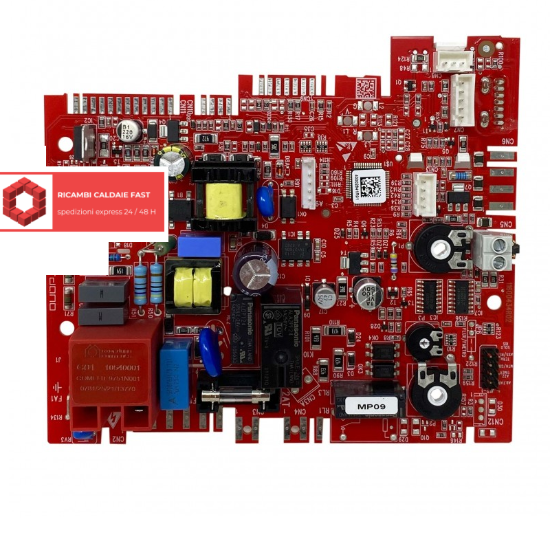 Scheda gestione MP09 caldaia Riello Fastech 24 KI, Fastech 24 KIS 4R100541
