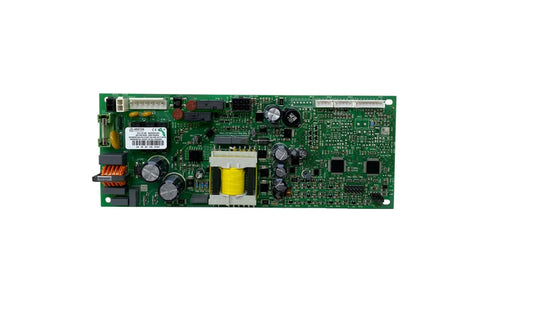 scheda verde con moduli elettrici