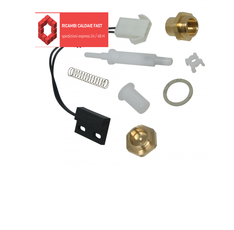 sensore acqua con molla guarnizione clips