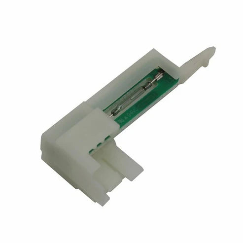 sensore di flusso bianco e verde