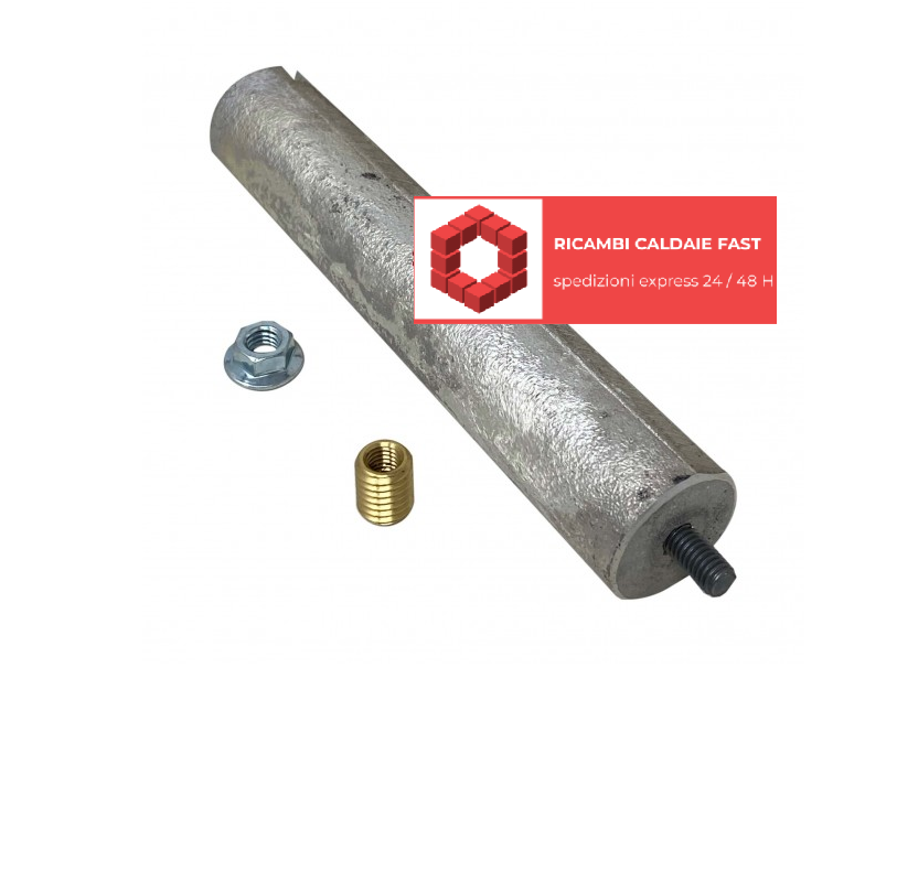 Anodo magnesio D21,3 L110 M5 scaldabagno Ariston 65103768-01, ex 65103768