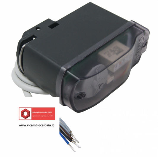 servomotore per valvola motorizzata emetti 01425860  230 V 50 Hz grigia con fili