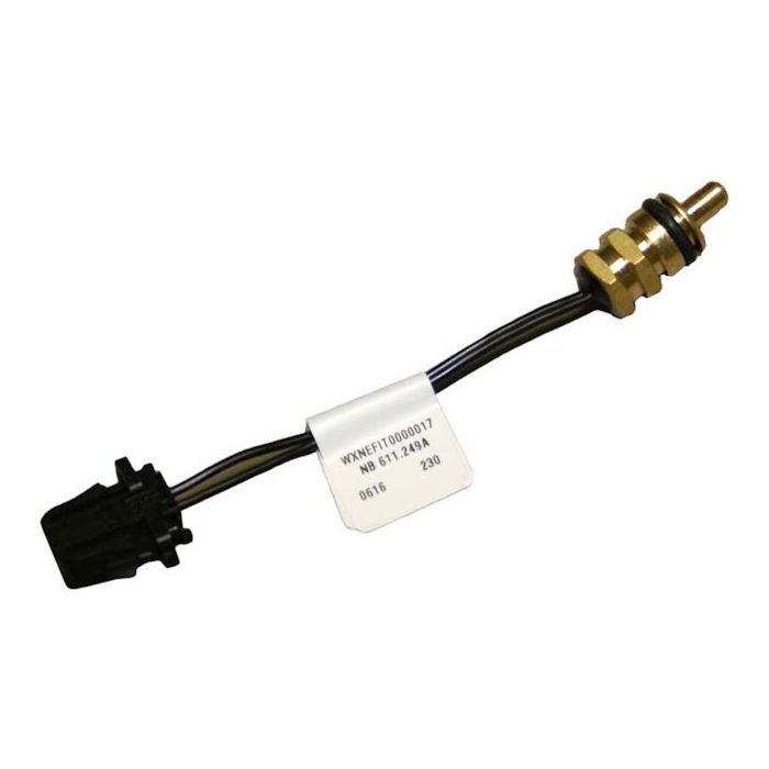 sensore nero con sonda ottone