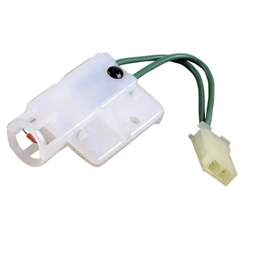 sensore fumi bianco con filo verde