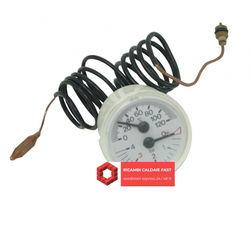Termoidrometro per Riello 4365356 Caldariello Acqua 24 BI, Caldariello Acqua 24 BIS