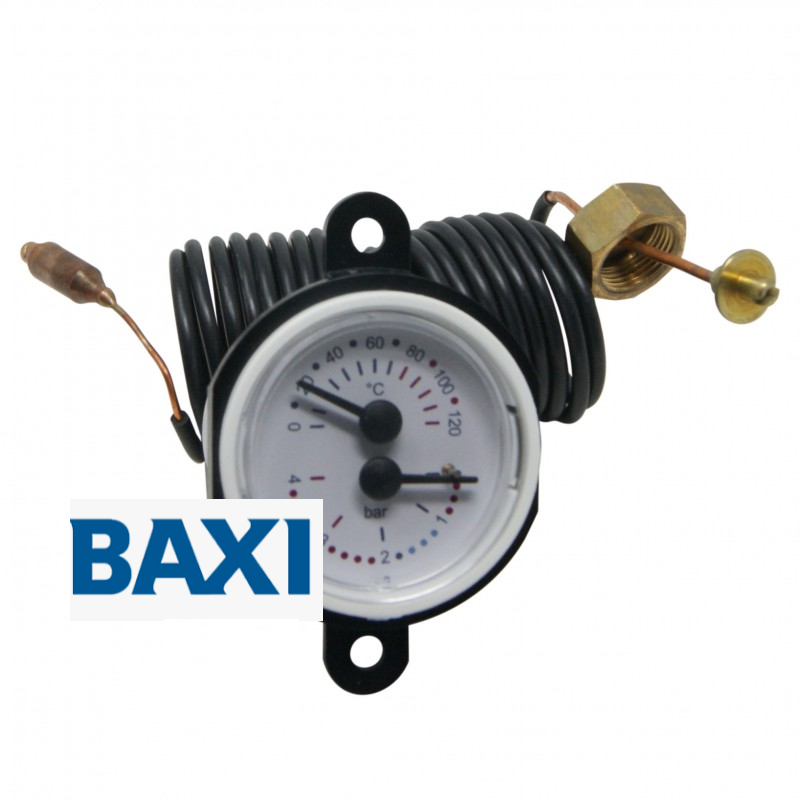 manometro rotondo con sonda