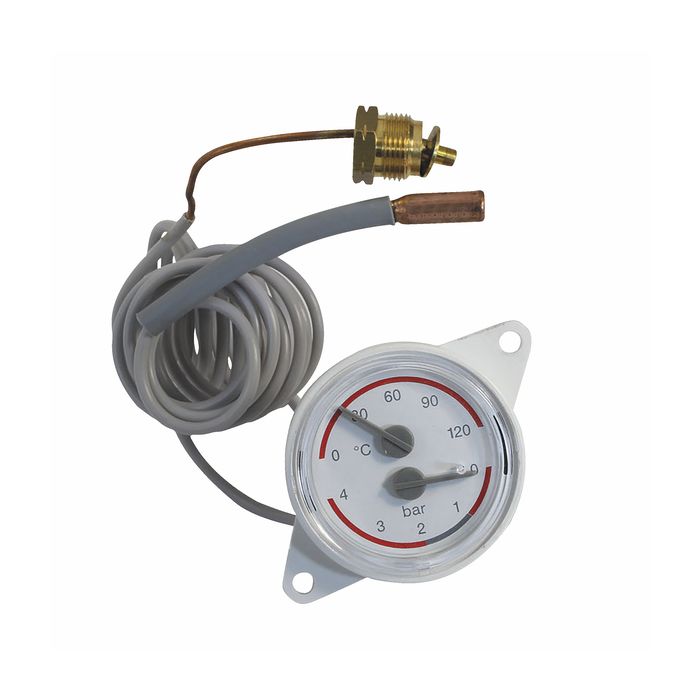 termomanometro rotondo con filo