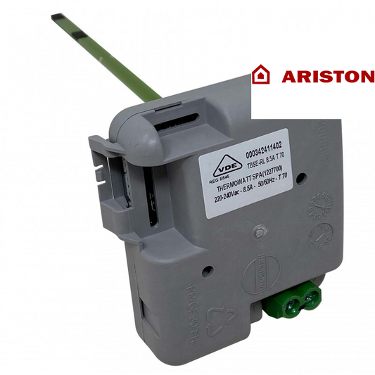 termostato grigio quadrato