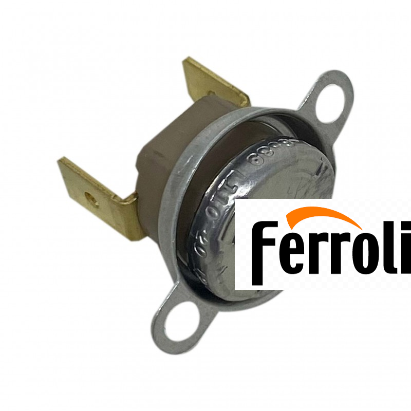 termostato grigio rotondo