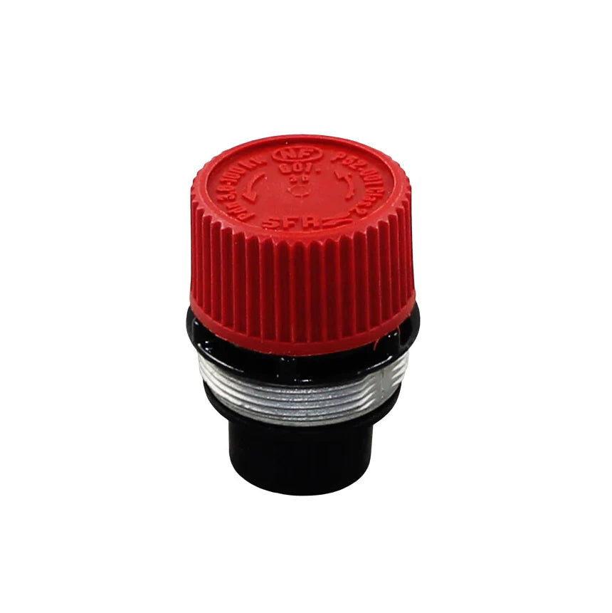 testa rossa per valvola sicurezza