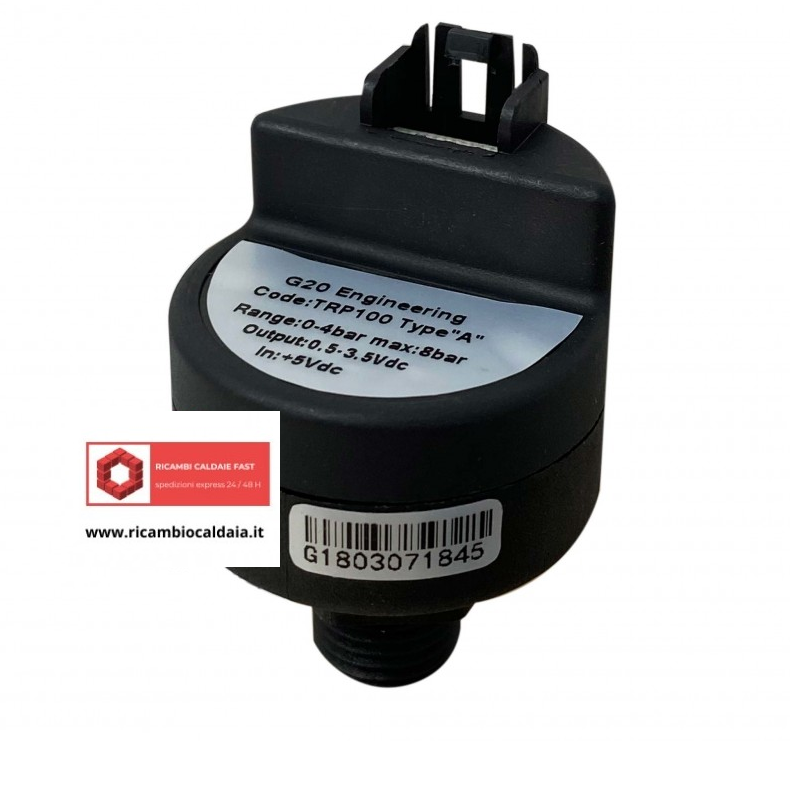 traduttore di pressione acqua caldaie Gruppo imar di colore nero con codice 133WRMVA