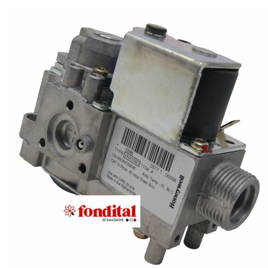 valvola gas Honeywell VK4105G1104 per Fondital
