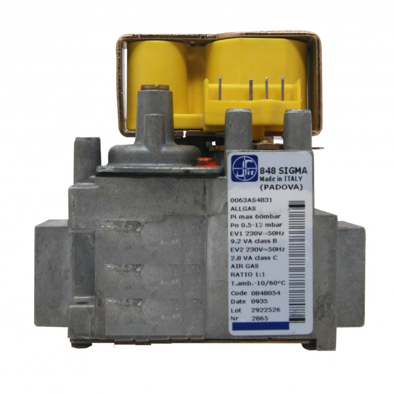 Valvola gas SIT 848054 per caldaie Baxi Luna, Nuvola, Prime HT