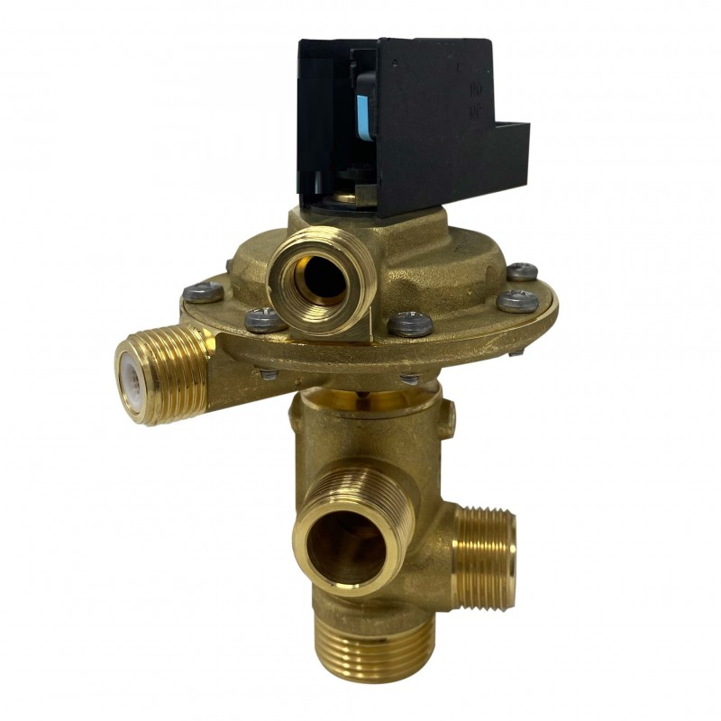 Valvola deviatrice in ottone con micro per Bongioanni Bongioanni Linea