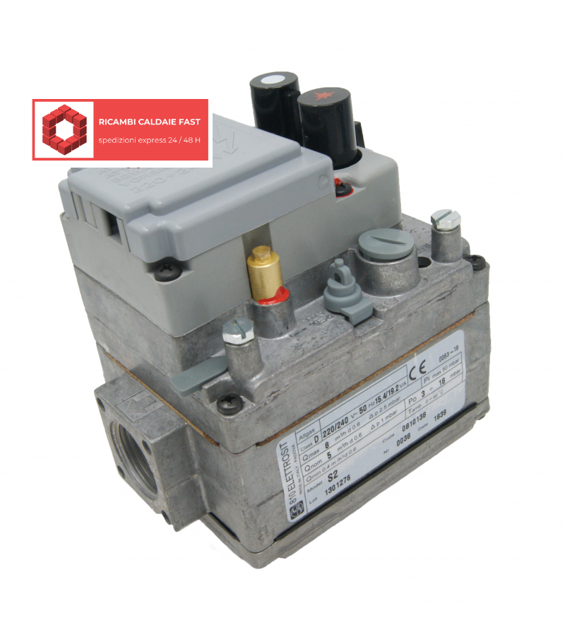 La valvola gas SIT 810 Elettrosit S2