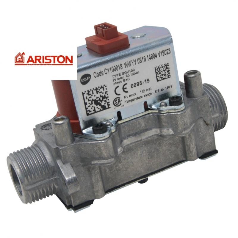 Valvola gas SGV100 C1100018 caldaia Ariston