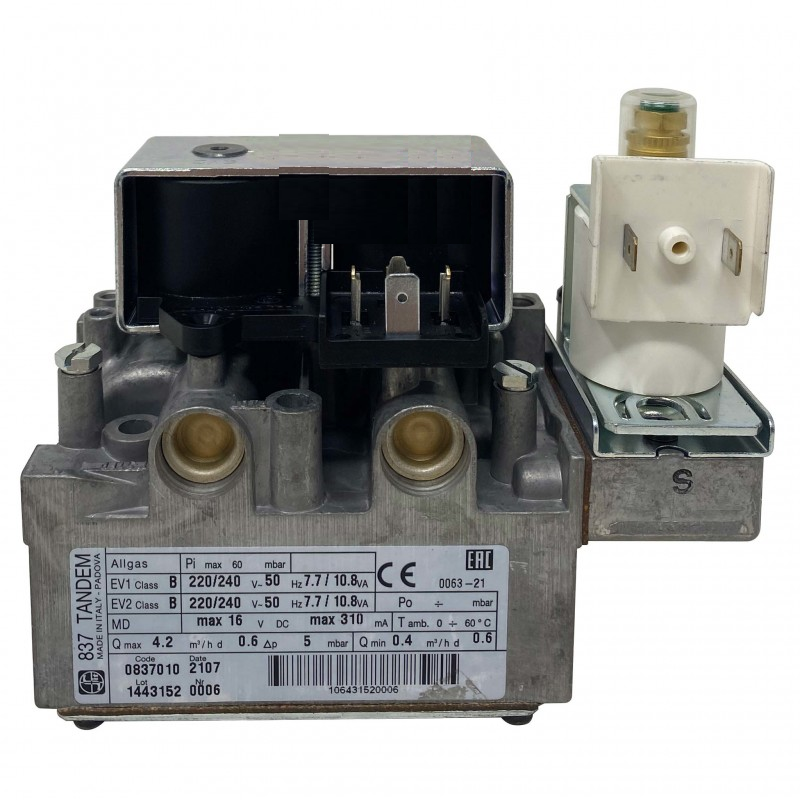 Valvola gas SIt 0837010 per caldaia Beretta