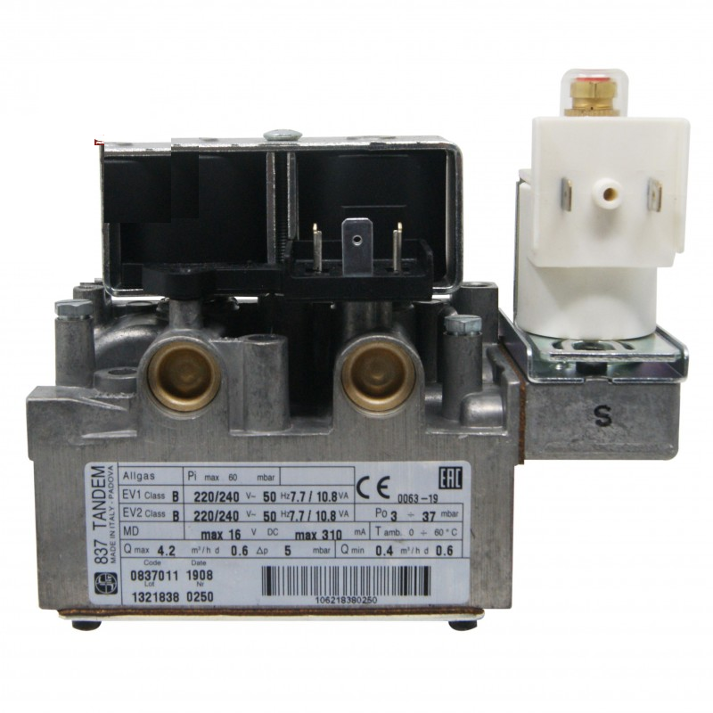 Valvola gas Sit 837011 caldaia Riello 4363870