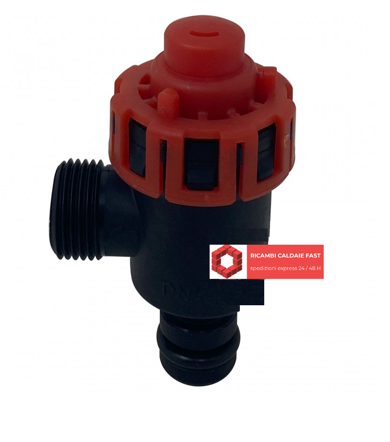 Valvola di sicurezza 3 bar caldaia Beretta Ciao, Ciao X, Quadra X