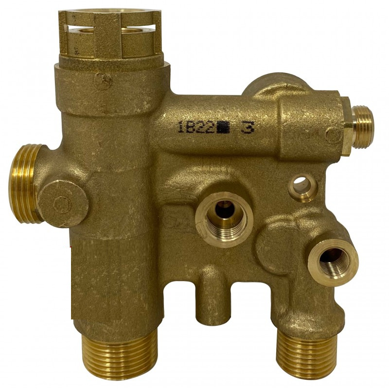 Valvola in ottone a tre vie per Baxi 7726372