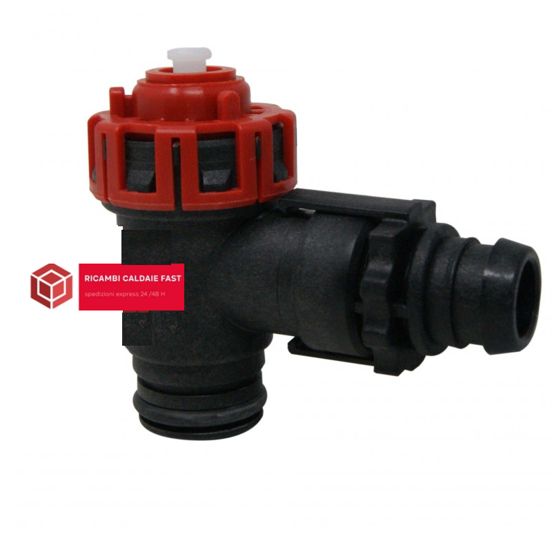 Valvola di sicurezza Ferroli 3980I040 , originale , nera