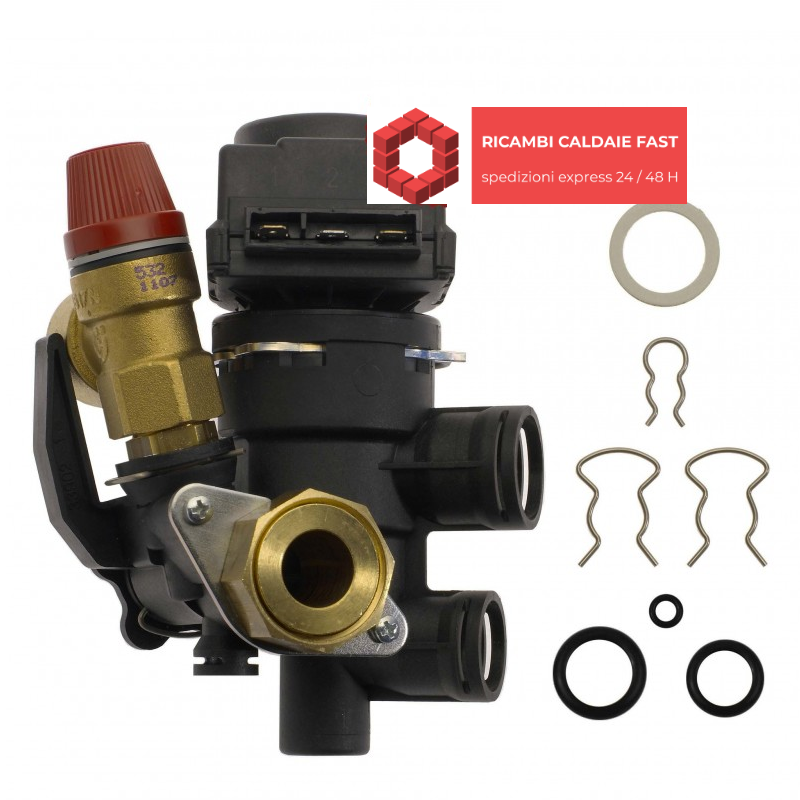 Valvola tre vie caldaie Junkers 87170100620