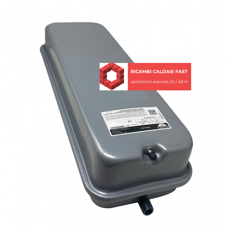 Vaso espansione grigio doppio attacco caldaia Immergas 1013402