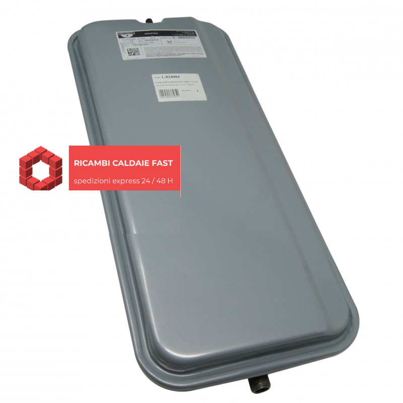 Vaso espansione 7,5 lt grigio ZIlmet per immergas 1.024086