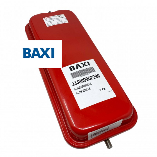 vaso espansione rosso rettangolare