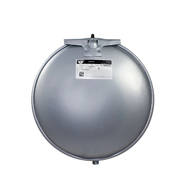 vaso espansione grigio rotondo 8 litri attacco 1/2"