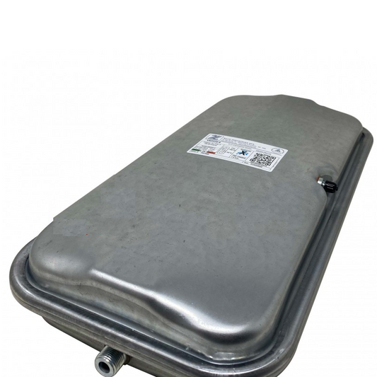 vaso espansione grigio rettangolare con capienza 8 litri per ferroli 3980H820