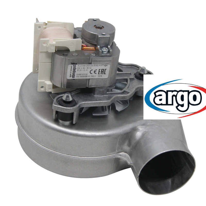 ventilatore rotondo con chiocciola grigio