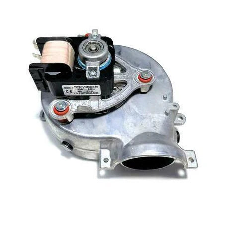 ventilatore grigio rotondo con chiocciola