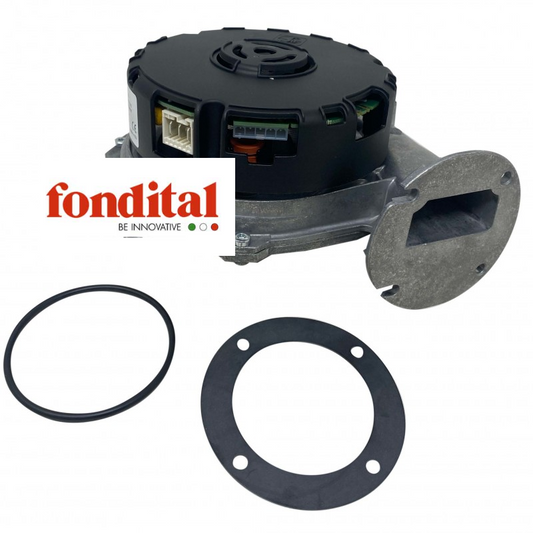 ventilatore rotondo grigio con guarnizioni