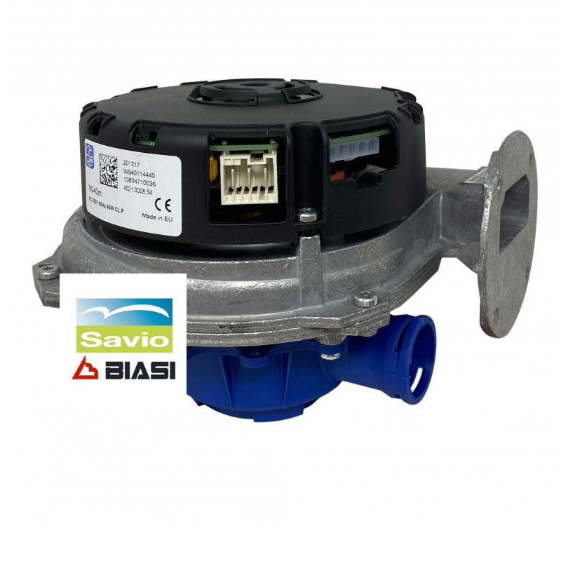 estrattore fumi rotondo grigio e nero