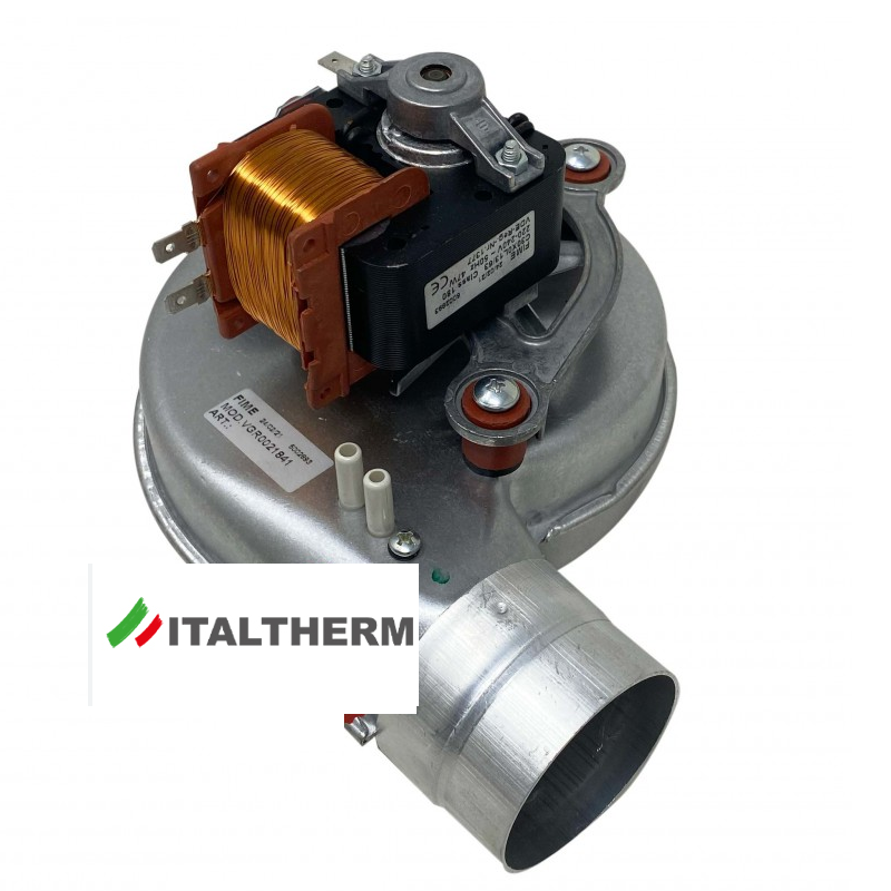 ventilatore grigio con chiocciola elettronica