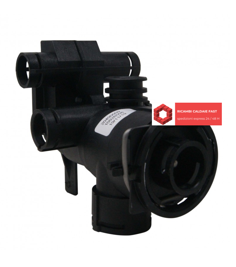 Assieme valvola tre vie con cartuccia per caldaia Beretta R10026508