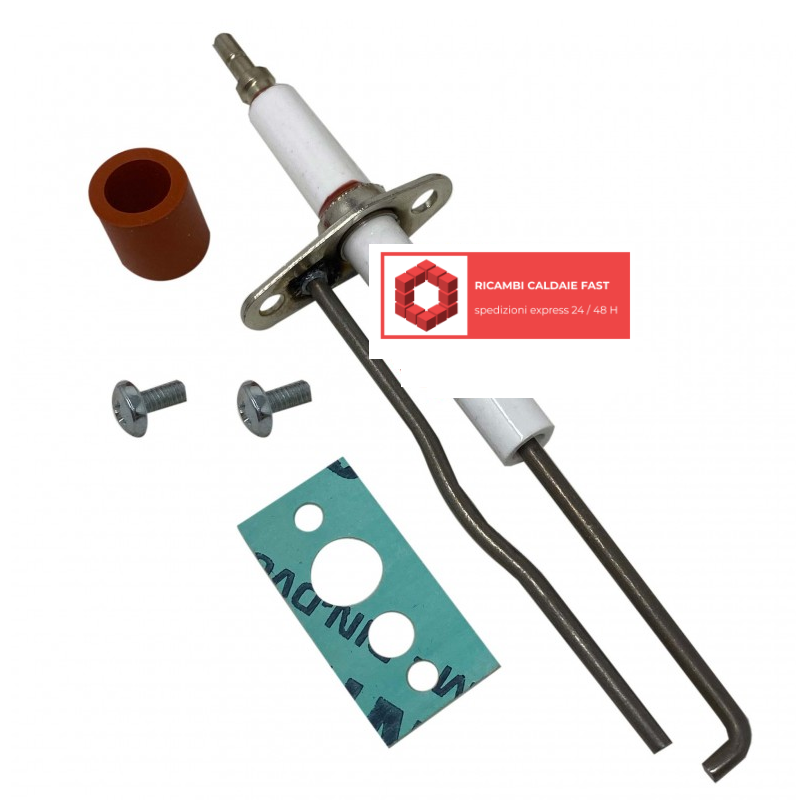 Elettrodo Riello 4365986 accensione e controllo fiamma caldaia