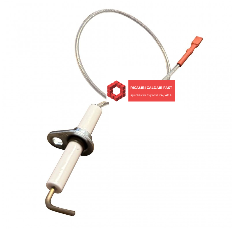 Candela elettrodo accensione caldaia Saunier Duval H055004008