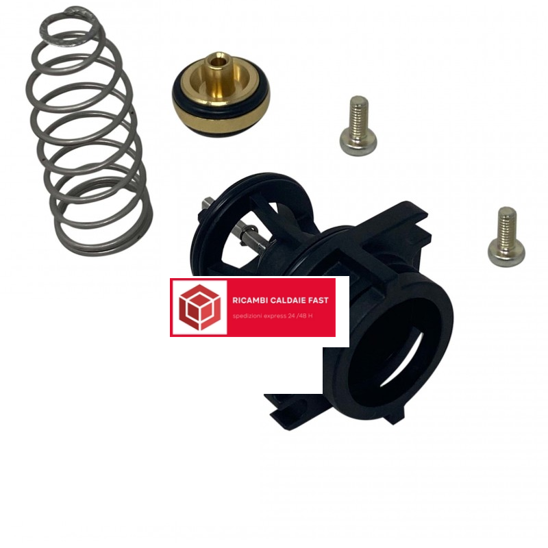 Cartuccia valvola deviatrice tre vie caldaia Unical 95252092 ,Idea Plus, Cond, K+, Kon, Kone, Konm, X, X+