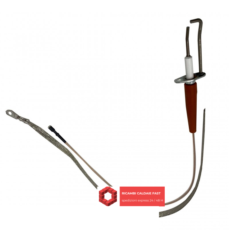 Elettrodo candela accensione caldaia Beretta Fabula, Novella RKF97